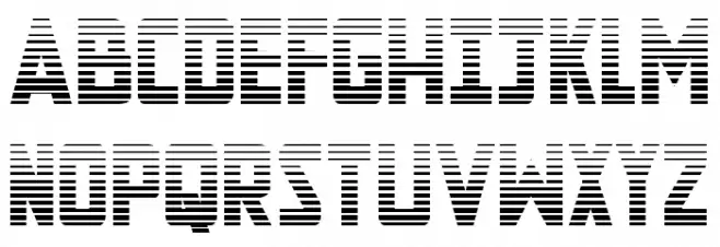 New Comic Title Gradient Schriftart Groß