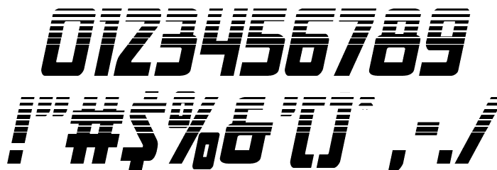 New Comic Title Halftone Ital Font OTHER CHARS