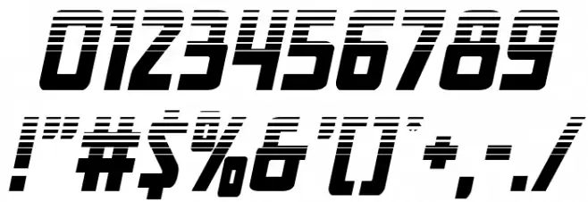 New Comic Title Halftone Italic Font OTHER CHARS