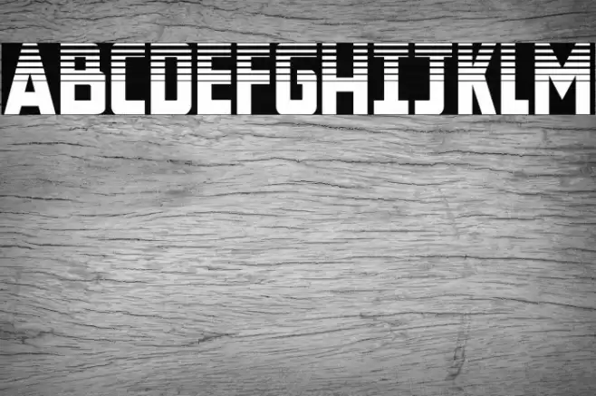 New Comic Title Halftone Font examples