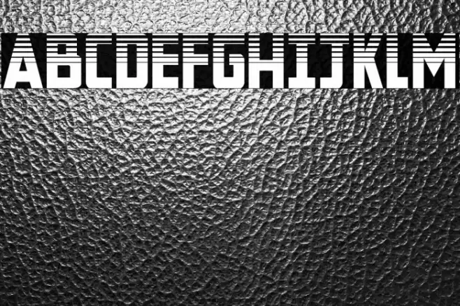 New Comic Title Halftone Font examples