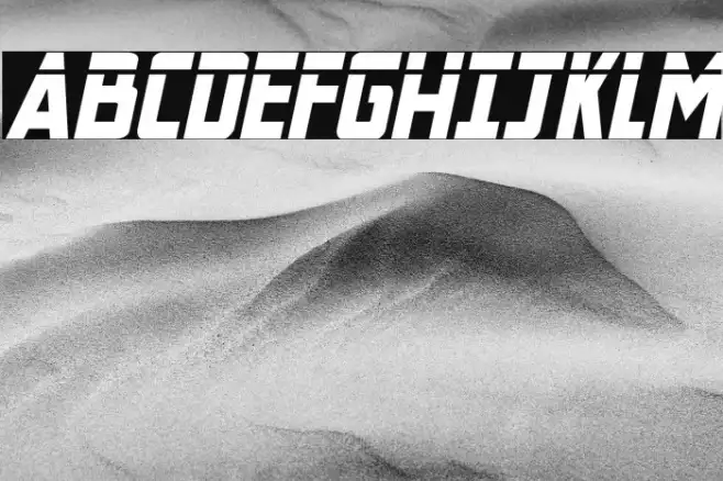 New Comic Title Laser Italic Example 1