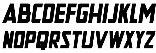 New Comic Title Semi-Italic Fuentes MINÚSCULAS