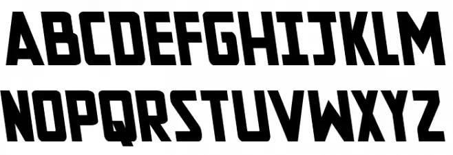 New Comic Title Semi-Leftalic Schriftart Groß
