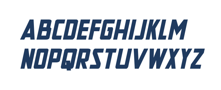 New Comic Title Spaced Italic Lowercase