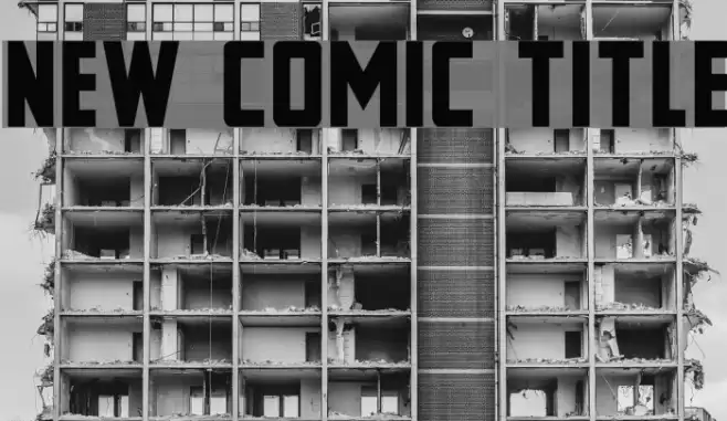 New Comic Title Font examples