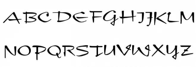 New Day Script Шрифта ВЕРХНИЙ