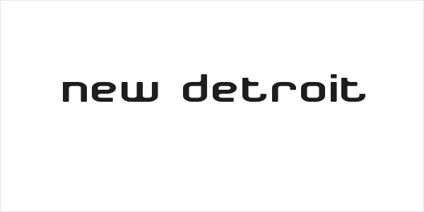 New Detroit Logo