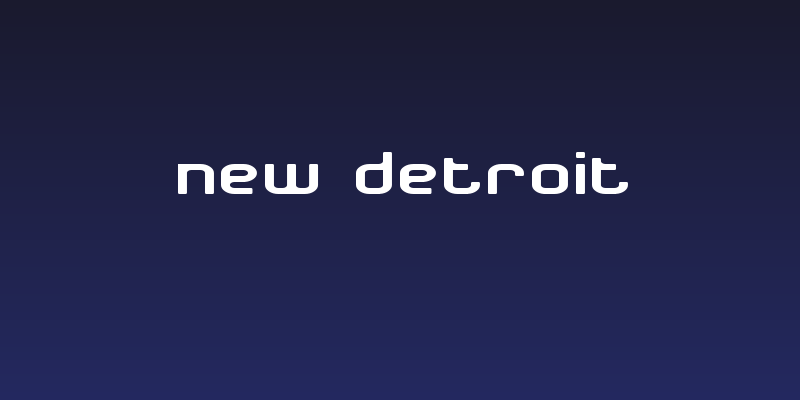 New Detroit Social Header