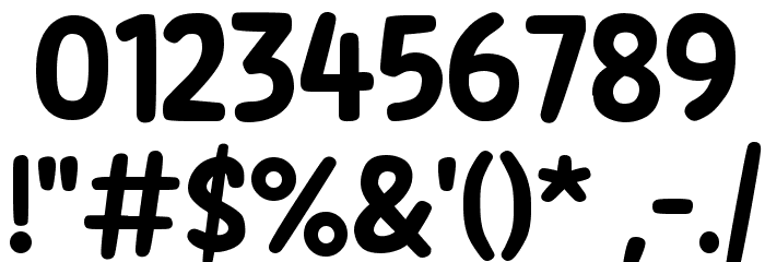 New Era Casual Bold Font OTHER CHARS