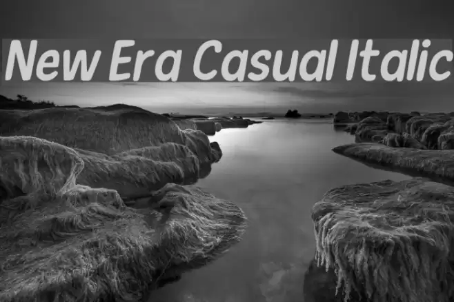 New Era Casual Italic  examples