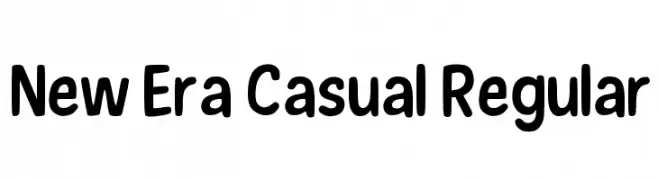 New Era Casual Regular  Descarca Fonturi Gratis