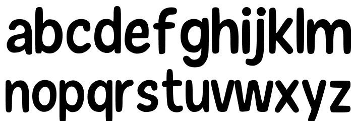New Era Casual Regular Font LOWERCASE