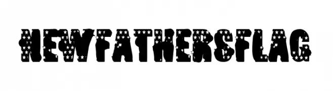 New Fathers Flag  Frei Schriftart Herunterladen
