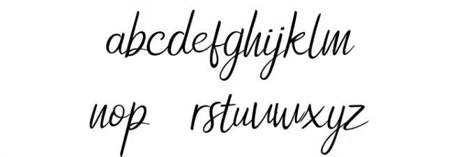 New Florence خط أحرف صغيرة