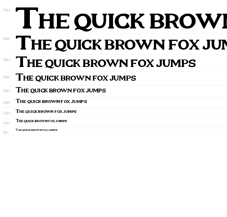 New Flourina Font for 2014 Waterfall