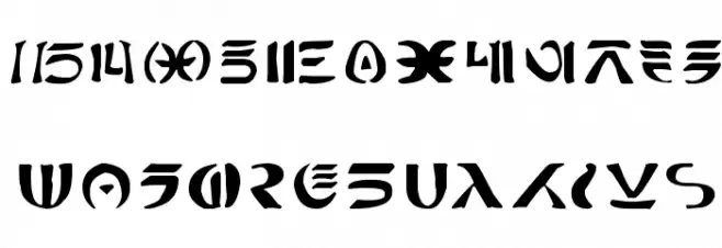 New Futhork Шрифта ВЕРХНИЙ