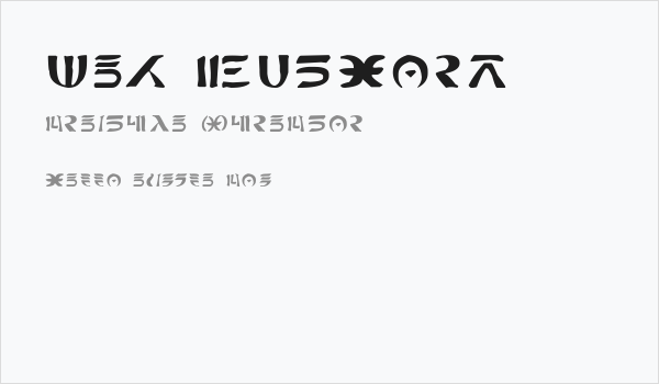 New Futhork Business Card