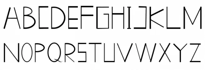 New GLADISHdemo Fancy Schriftart Groß
