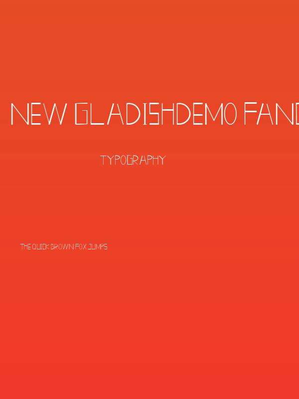 New GLADISHdemo Fancy Poster