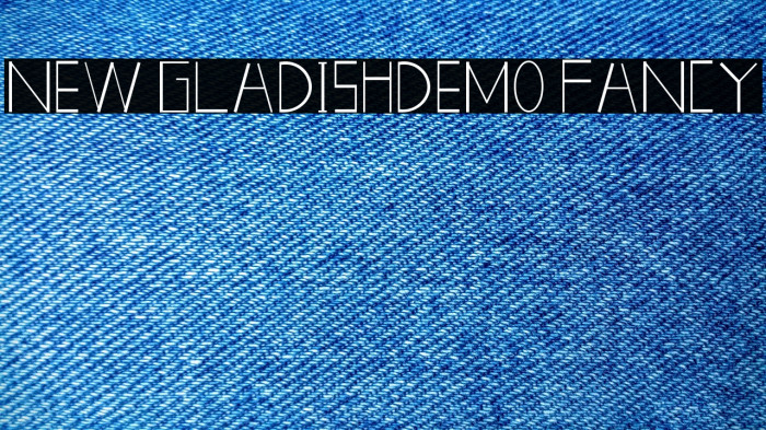 New GLADISHdemo Fancy Example 1