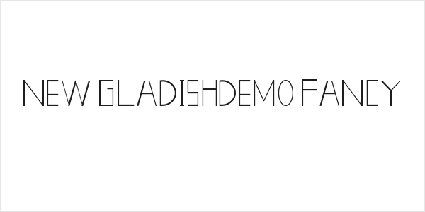 New GLADISHdemo Fancy Logo