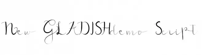 New GLADISHdemo Script 
