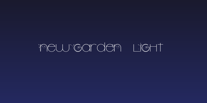 New Garden   Light Social Header