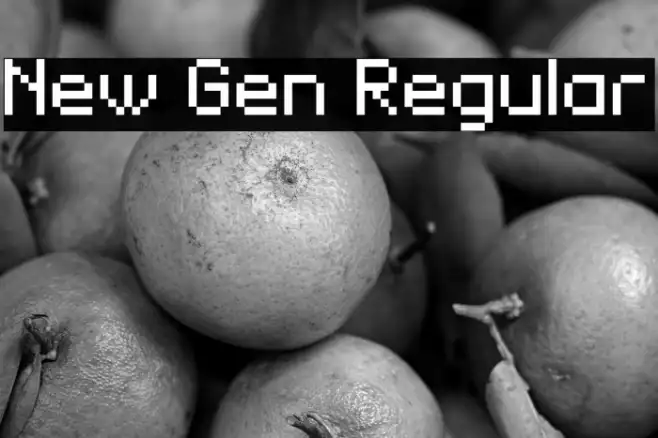 New Gen Regular Example 3