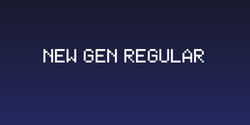 New Gen Regular Social Header