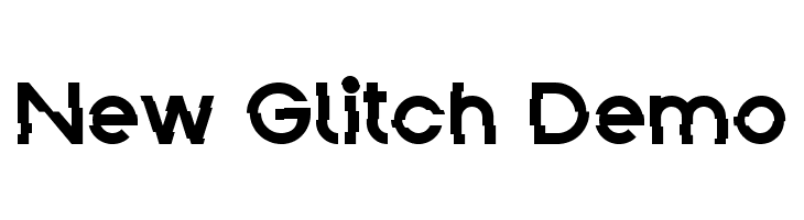 New Glitch Demo  font caratteri gratis