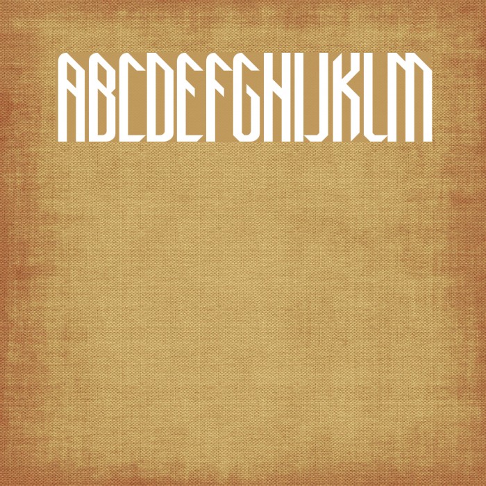New Gothic Style Font examples