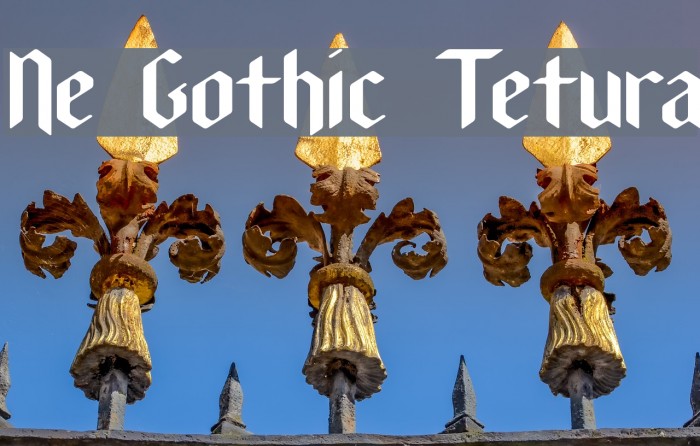New Gothic Textura Font examples