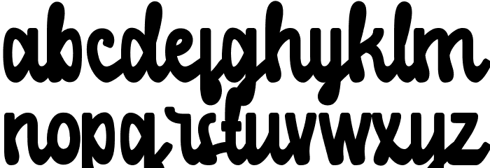 New Guarda Demo Font LOWERCASE