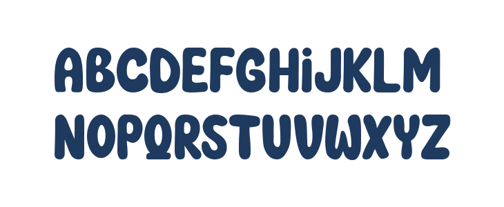 New Home Display Uppercase