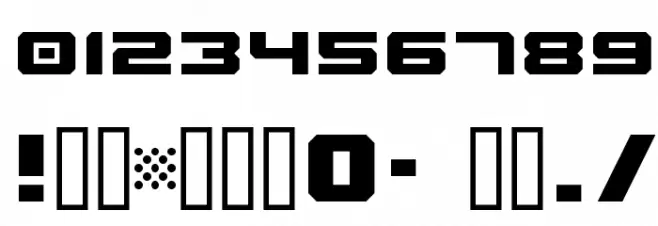 New Horizons Nominal Schriftart Anderer Schreiben