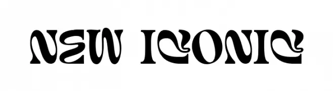 New Iconic फ़ॉन्ट