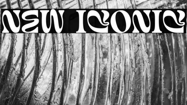 New Iconic फ़ॉन्ट examples