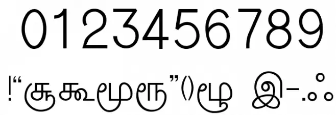 New Kannan Text Шрифта ДРУГИЕ символов