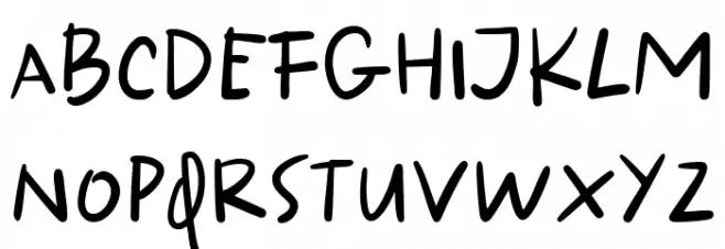 New Kids In The Hood 字体 大写