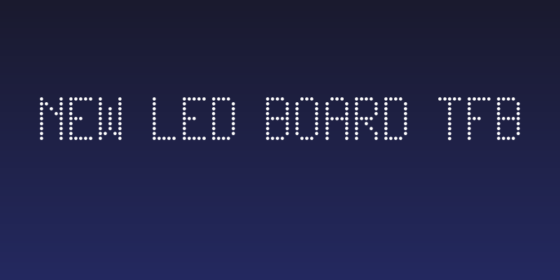 New Led Board tfb Social Header