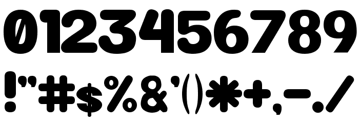 New LiteBulb Font OTHER CHARS