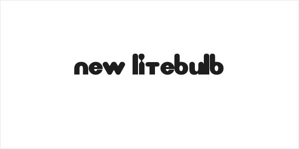 New LiteBulb Logo