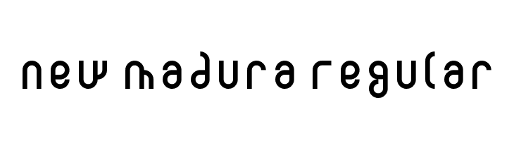 New Madura Regular Шрифта