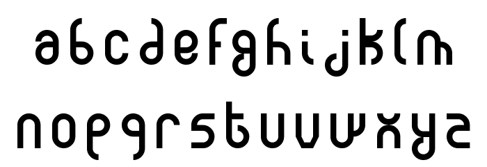 New Madura Regular Font LOWERCASE