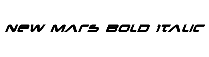 New Mars Bold Italic  नि: शुल्क फ़ॉन्ट्स डाउनलोड