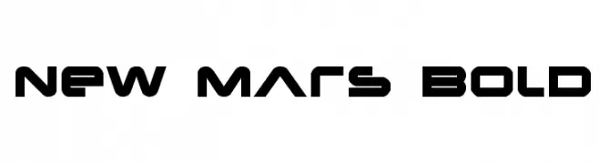 New Mars Bold  les polices de caractères gratuit tlcharger