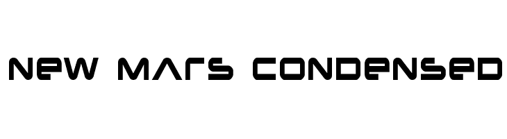 New Mars Condensed  Fuentes Gratis Descargar