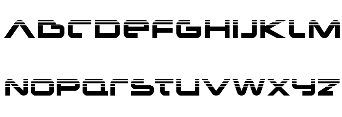 New Mars Halftone Font LOWERCASE