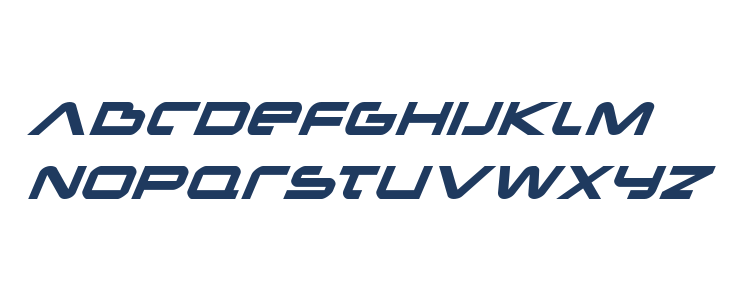 New Mars Italic Lowercase